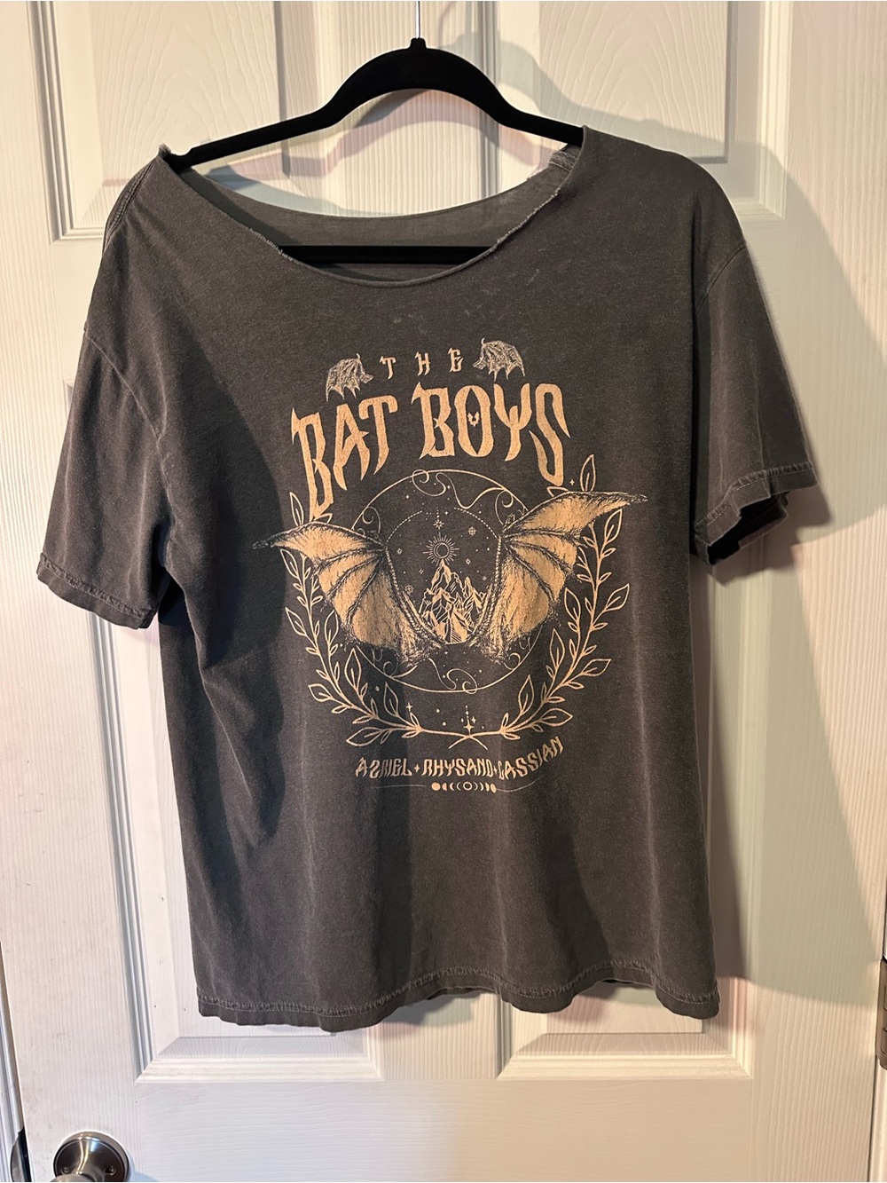 The Bat Boys ACOTAR Tee - Charcoal
